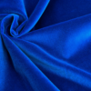 High gloss cotton velvet- royal blue 32