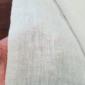Medium prewashed linen 269g- optic white