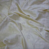 Embroidered silk-White