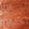 Silk brocade- orange lion of St.Julian 9-10th cent