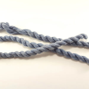THIN strong wool embroidery thread-  light gray blue 16