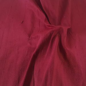 0,66m Dupion thai silk-dark red