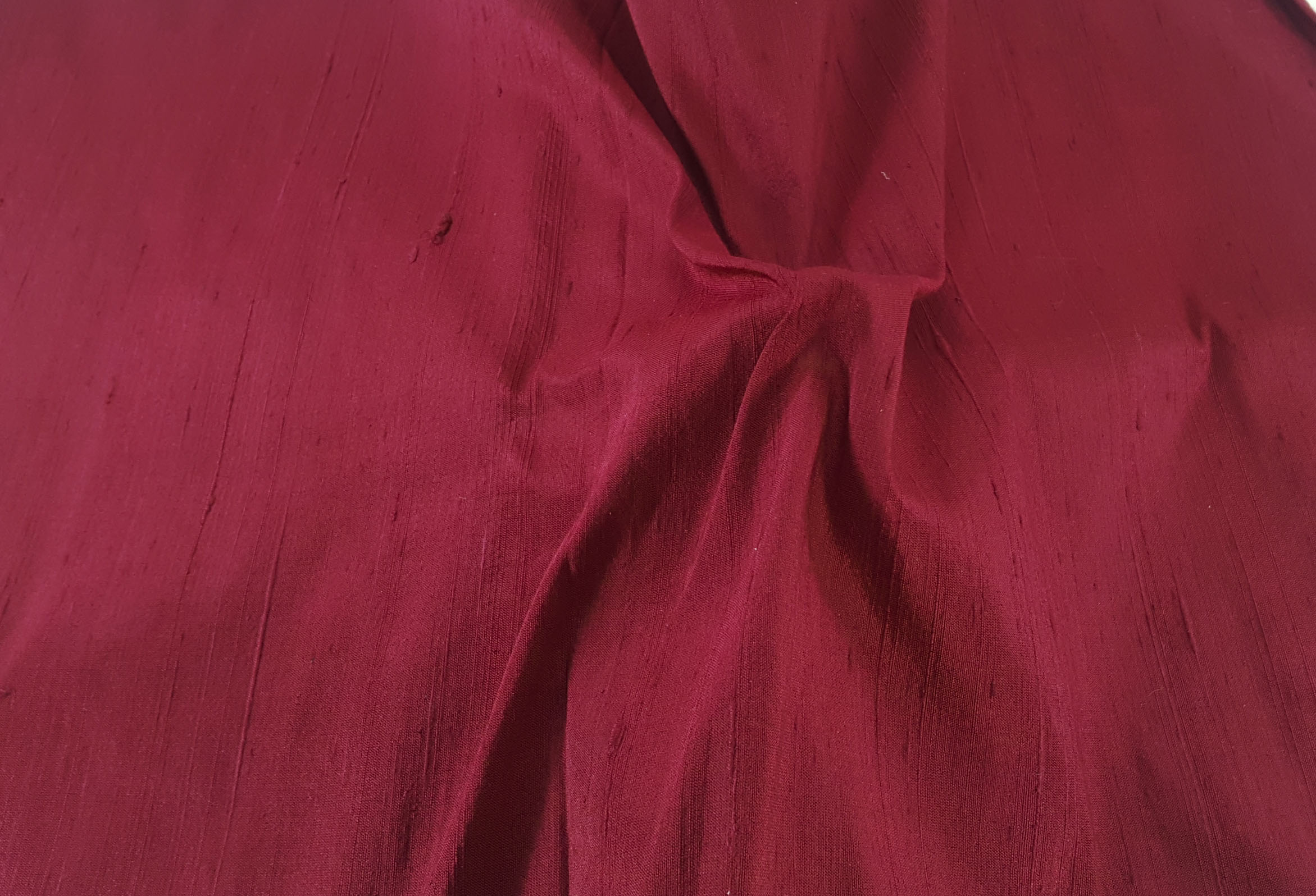 0,66m Dupion thai silk-dark red