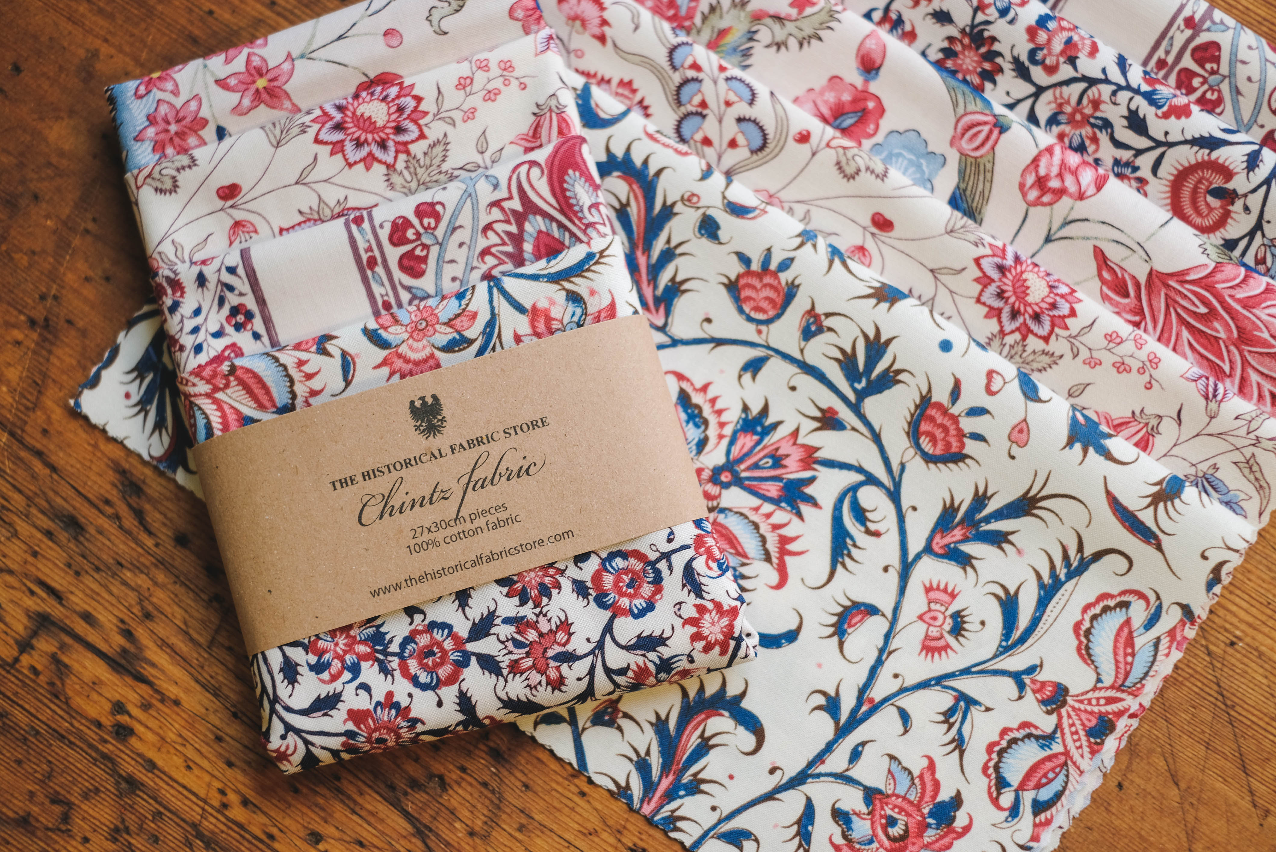 Cotton chintz fabric kit-1
