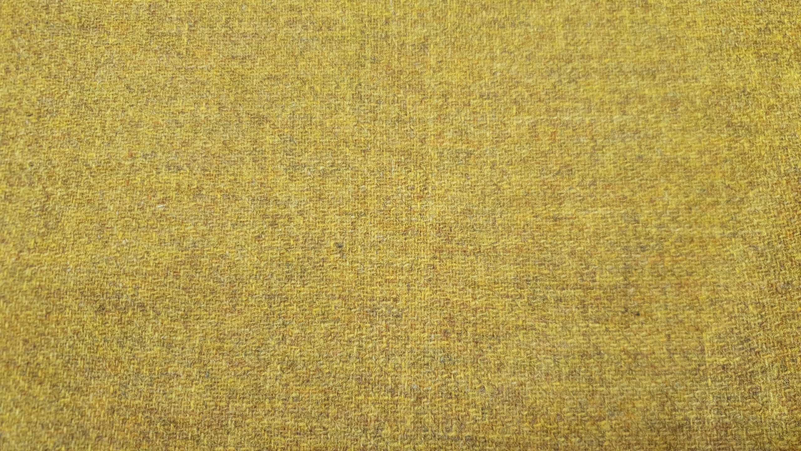 SHETLAND wool tweed- yellow 17