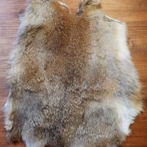 Rabbit fur-wild gray