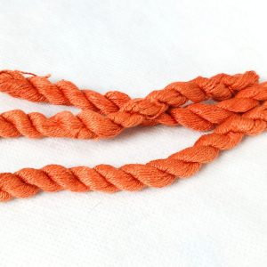 Silk embroidery thread- orange 404