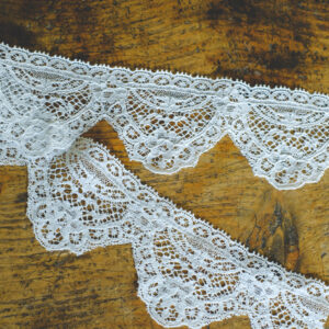 English Cluny lace-1B white