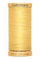 Basting cotton thread- yellow