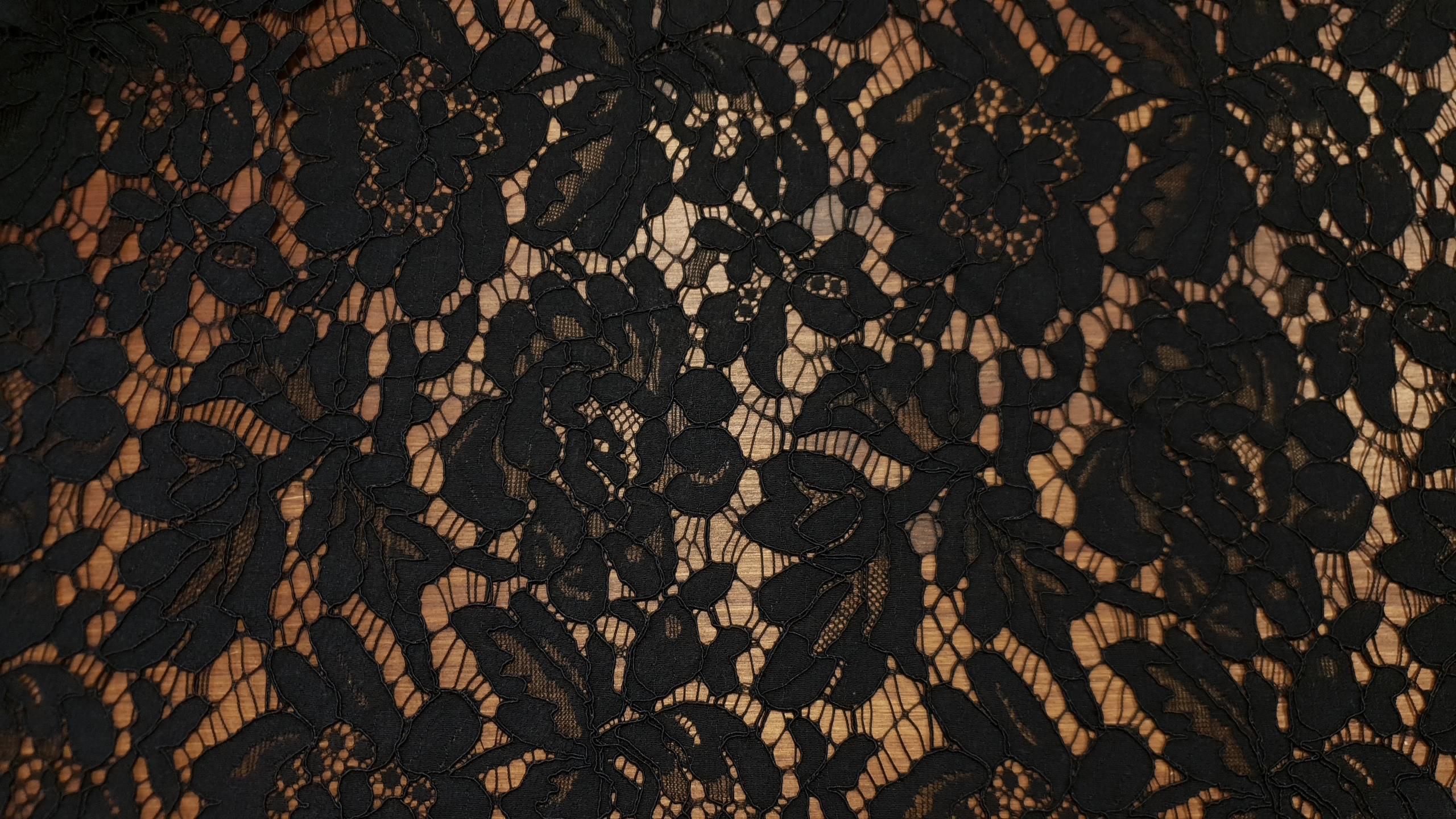 Lace fabric- black 02