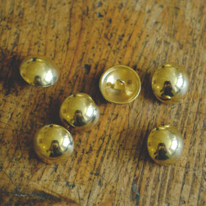 Dome button gold-24mm