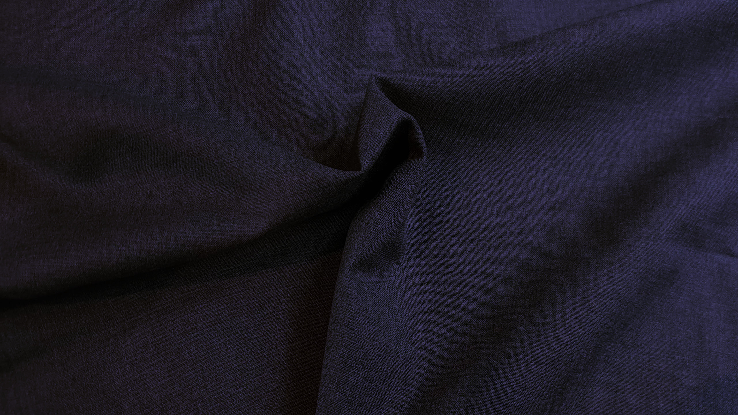 Thin tabby wool- Dark navy blue
