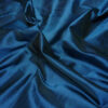 Silk taffeta-dark petrol blue