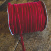 Velvet ribbon-red