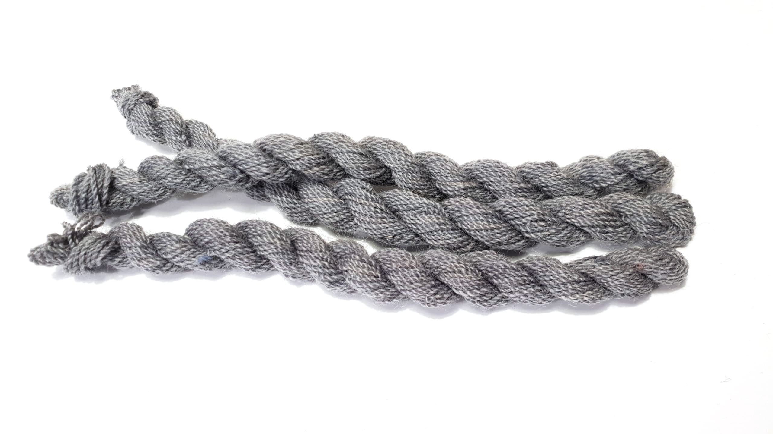 Strong wool embroidery thread- gray3
