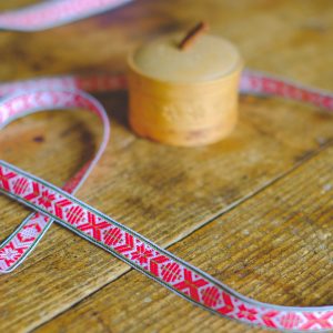 Traditional Swedish ribbon 15mm- Leksand