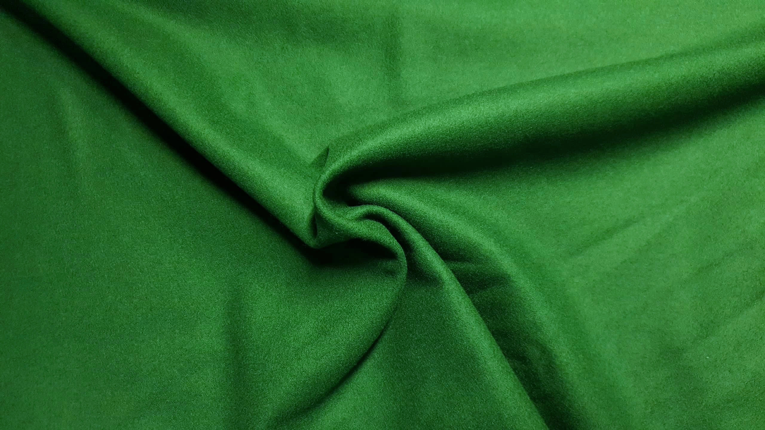 German THIN wool - green 40122