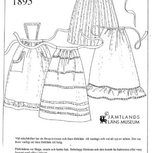 Sewing booklet Jamtli- Apron 1895