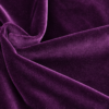 High gloss cotton velvet- purple 25