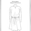 Runfridr costumes sewing pattern- Viking tunic