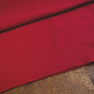 HILDUR wool twill- Madder cochenille red
