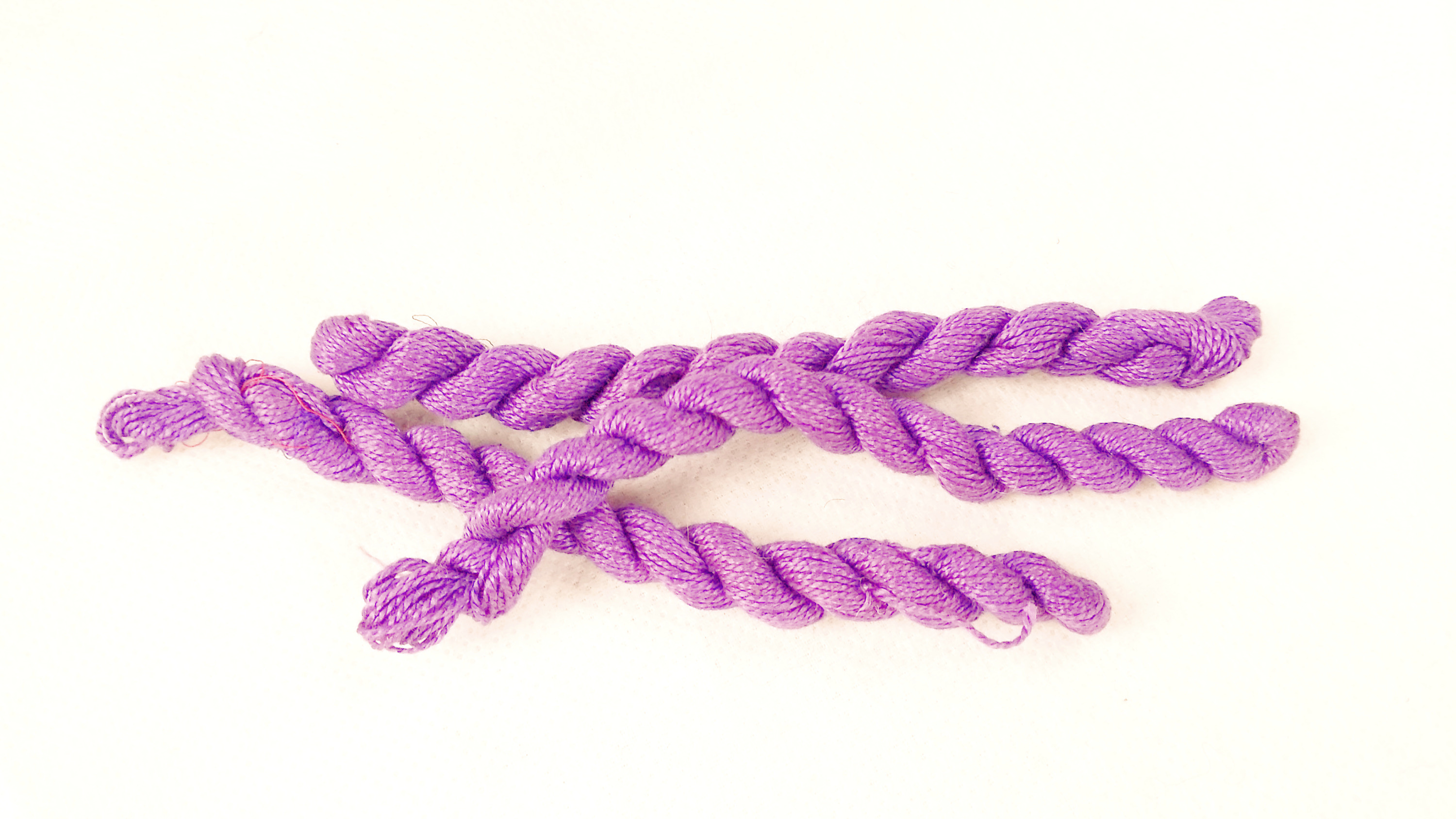 Silk embroidery thread-light purple 40