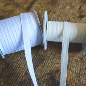 Cotton tape 12mm- natural white