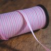 Cotton tape 7mm- pink white