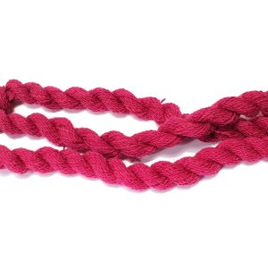 Thin strong wool embroidery thread- strong pink 75