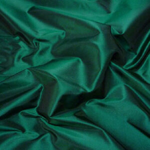 Silk taffeta-forest green