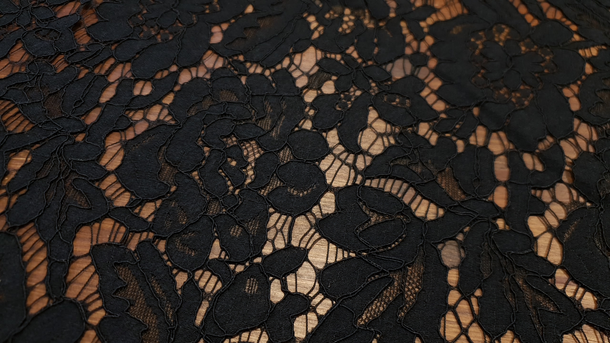 Lace fabric- black 02