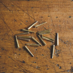 Brass aiglets-xS 2mm