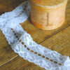 English Cluny lace-8D white