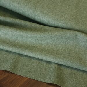 German THIN melange wool - green 79