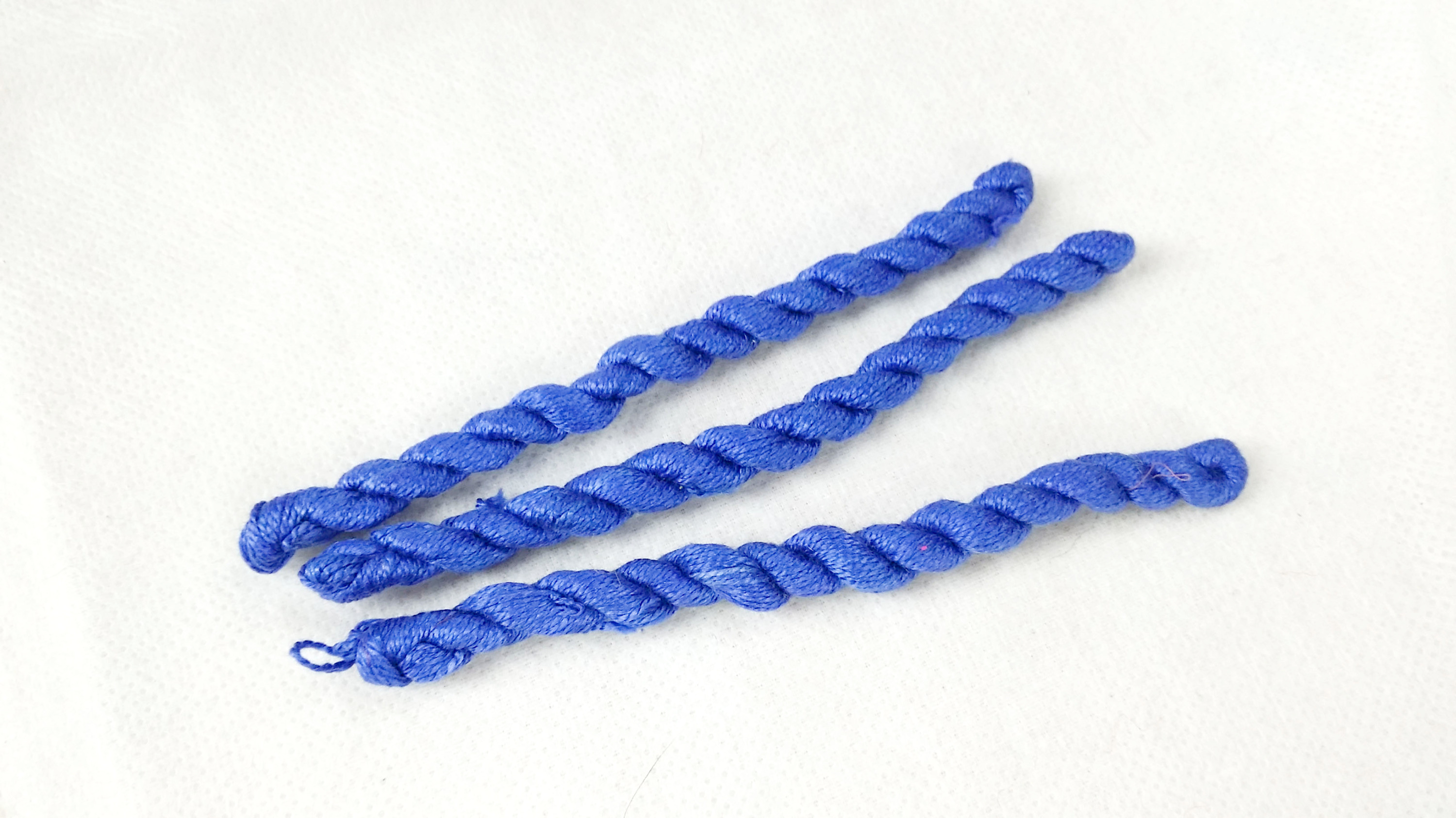 Silk embroidery thread-flag blue 89