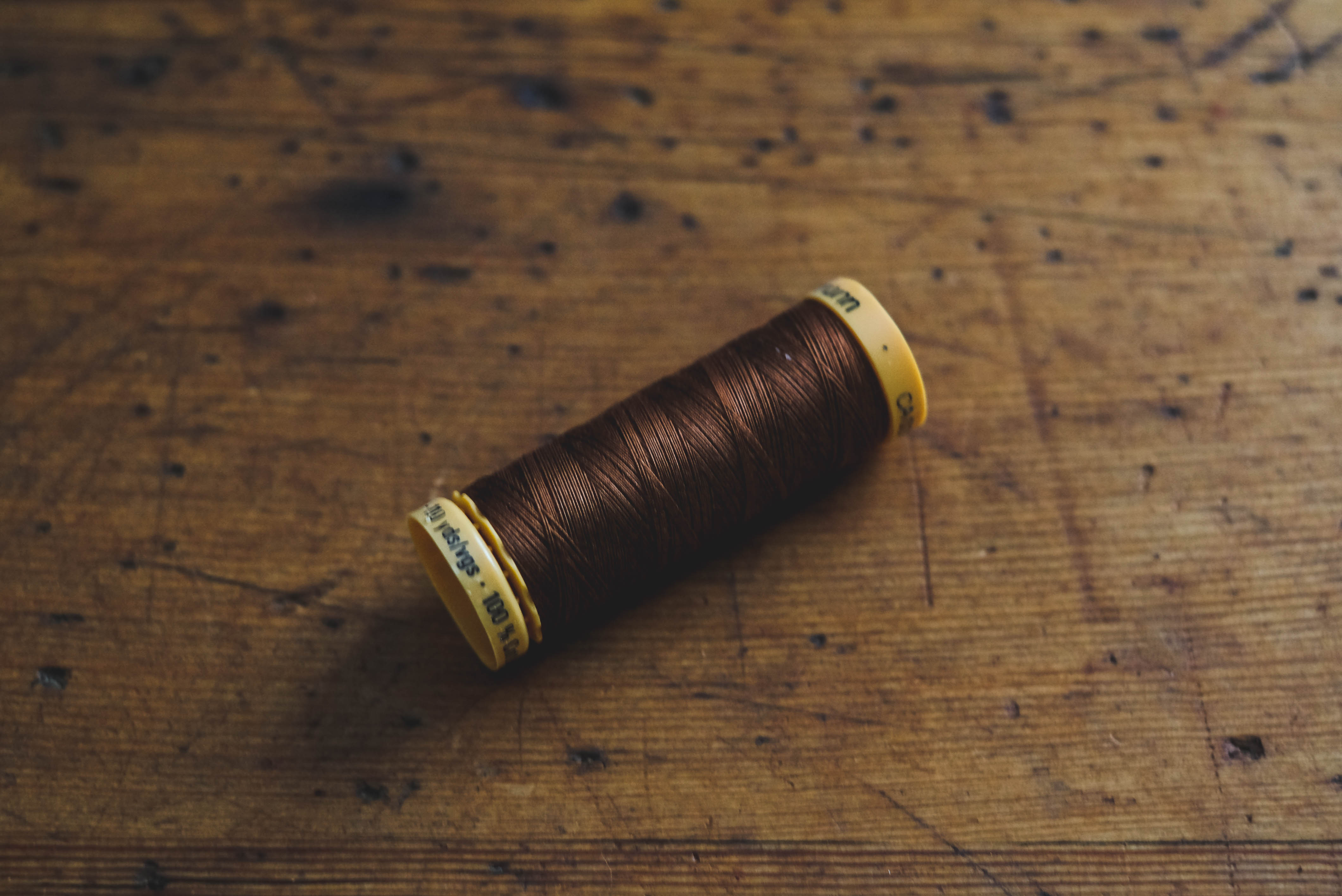 Gutermann cotton thread- brown 1633