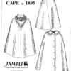 Sewing pattern Jamtli- Cape 1895