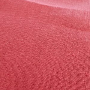 Medium prewashed linen 185g-dark red