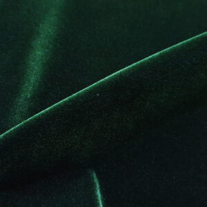 High gloss cotton velvet- Dark green 27