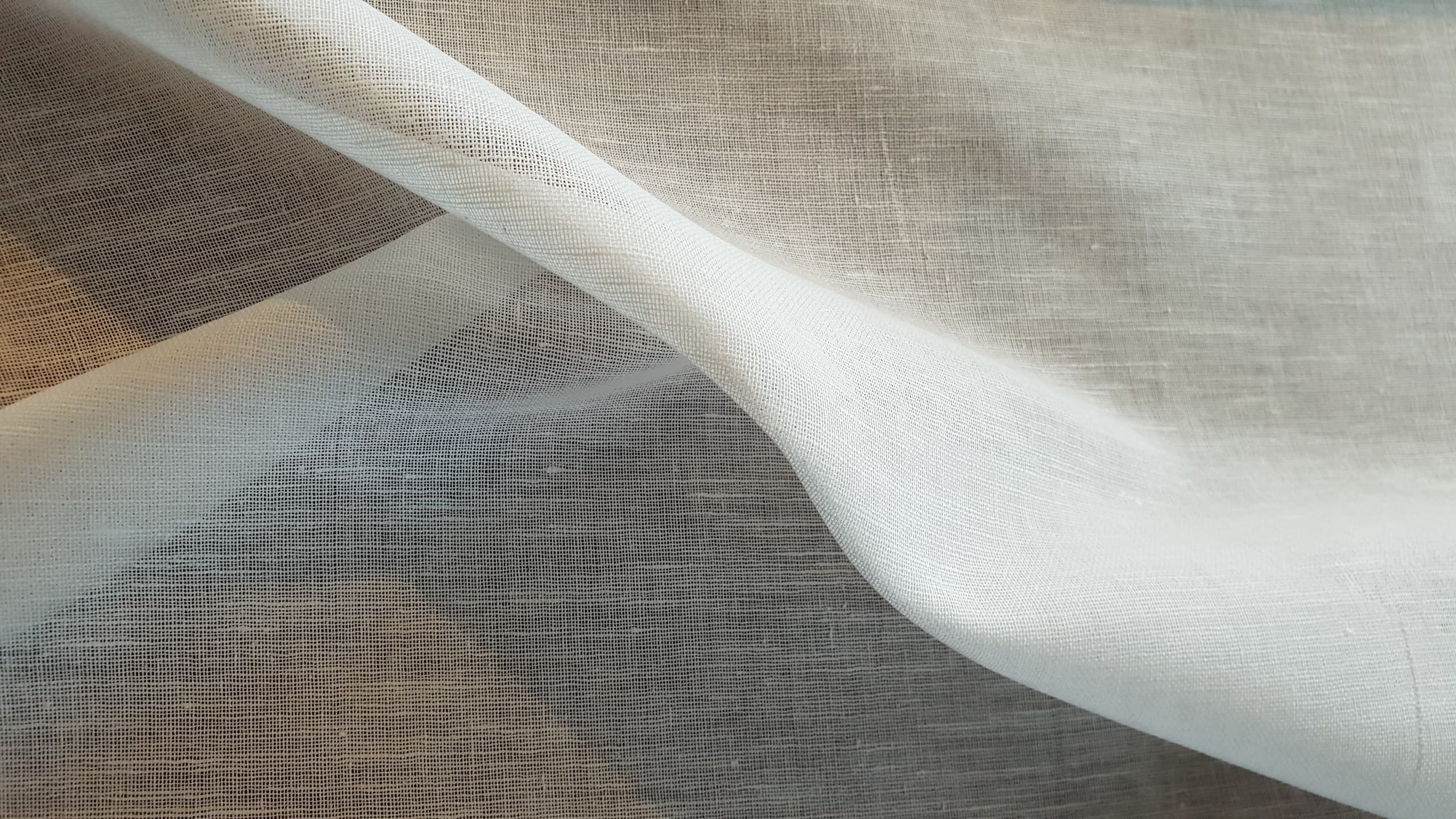 Linen cotton muslin
