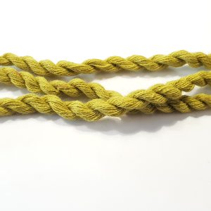 THIN strong wool embroidery thread-  light green 38