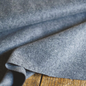German THIN melange wool - gray 7