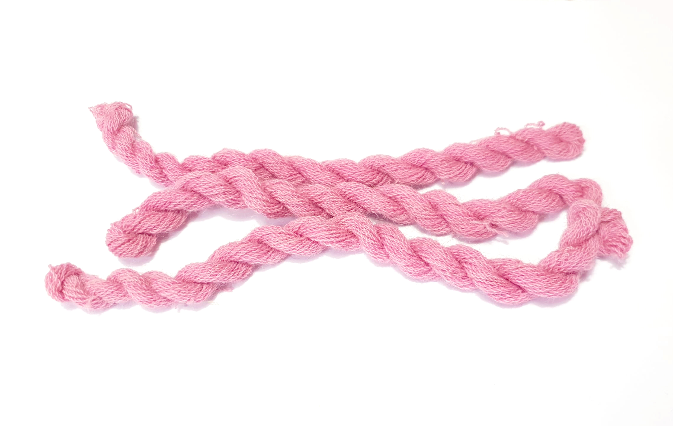 Thin strong wool embroidery thread-light pink 67