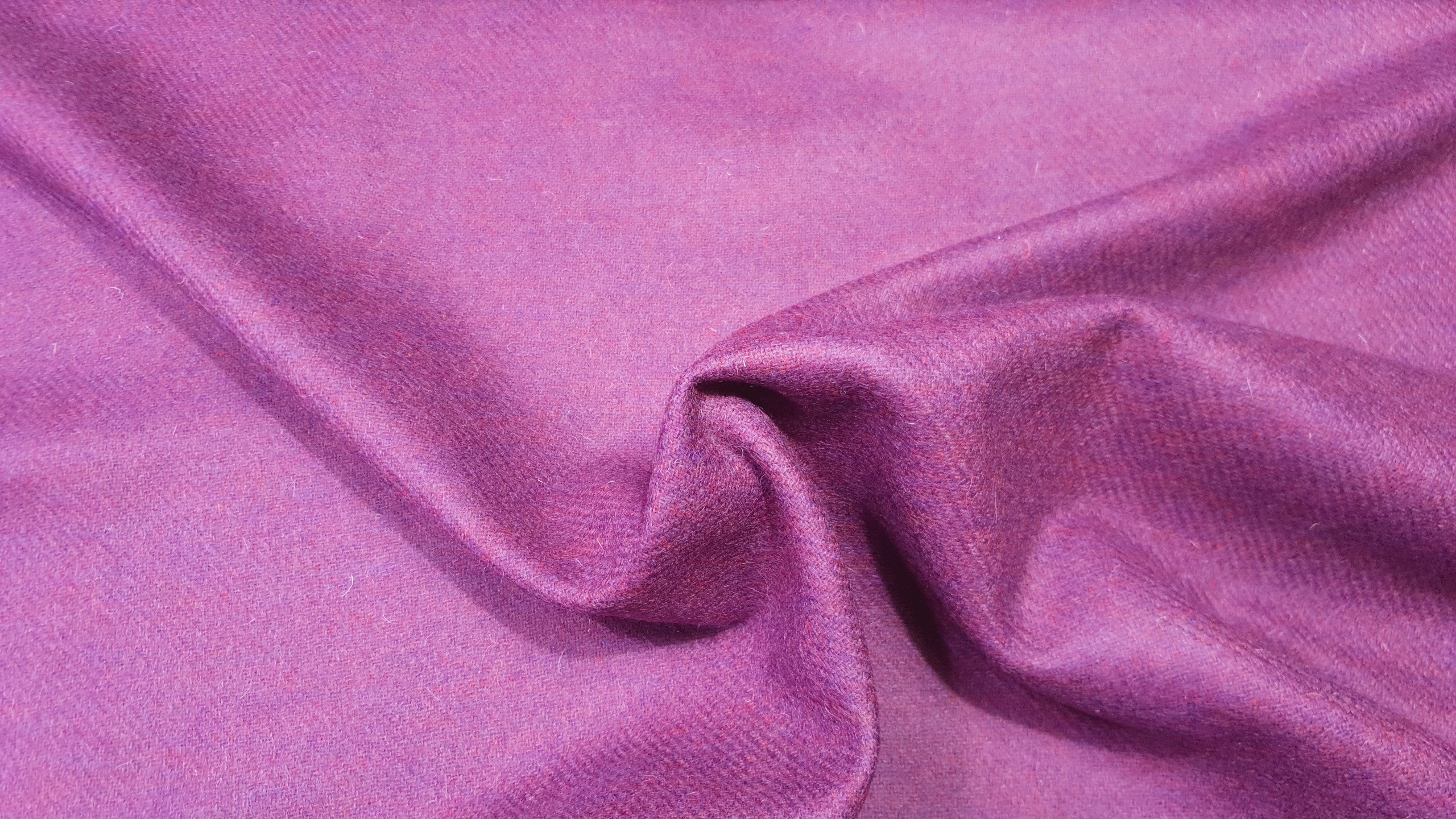 SHETLAND wool tweed- purple pink 23