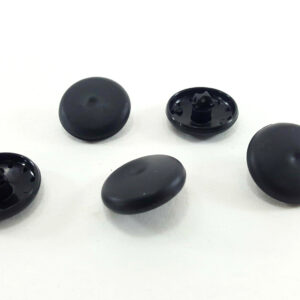 Cover button-black 15mm