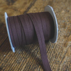 Cotton tape 12mm- brown