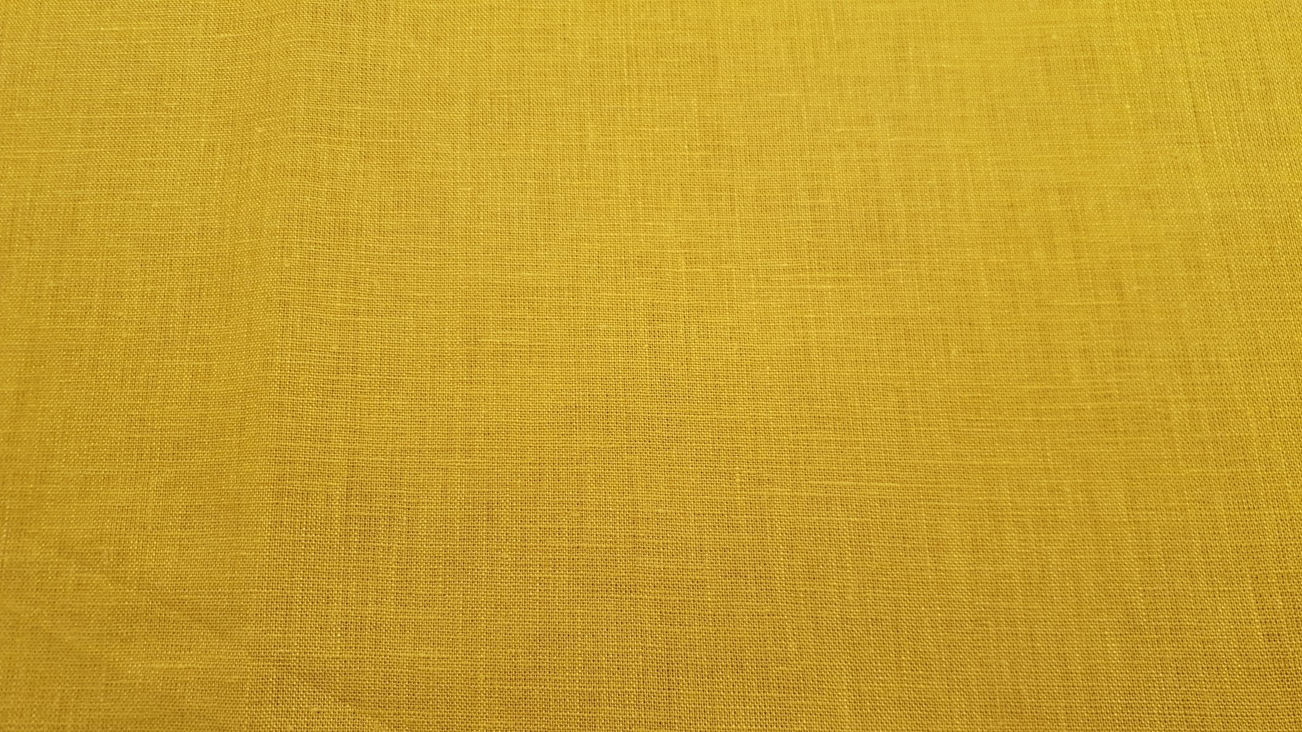 Medium prewashed linen 185g-sun yellow