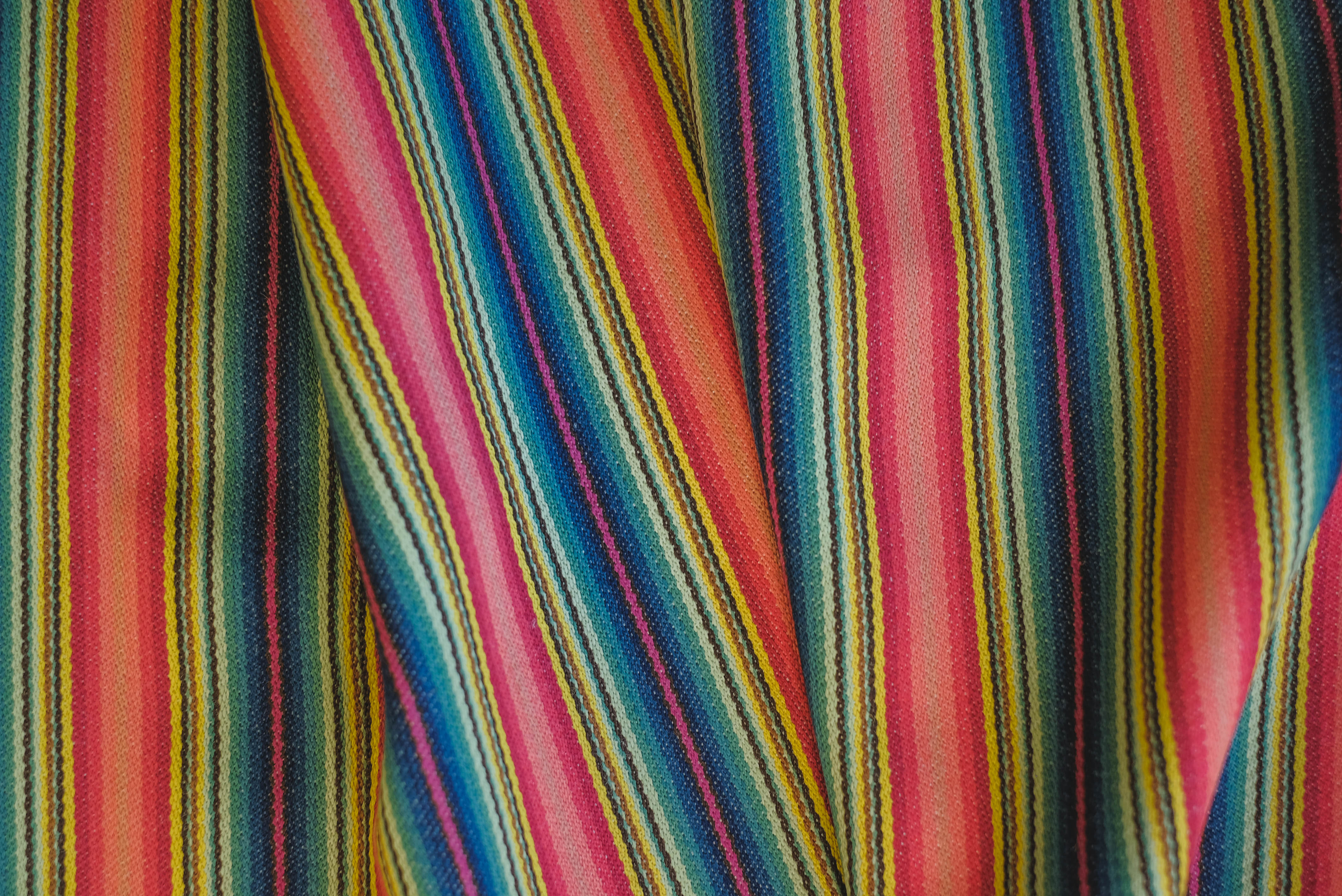 Norwegian striped wool Calamanco/Kalmink